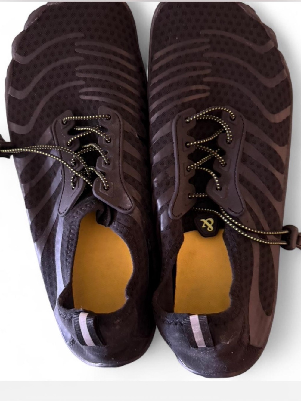 Barefoot Water Shoes Men’s 46 Black Quick-Dry Kayak Beach Aqua Shoes